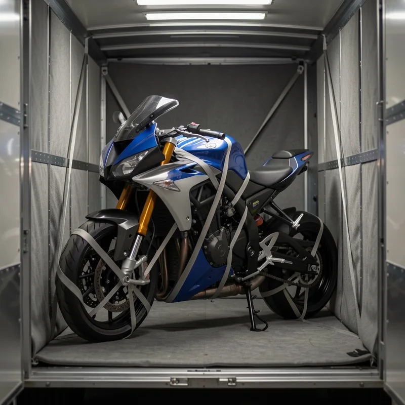 Transporter une moto de grande valeur : méthodes, coûts et arrimage